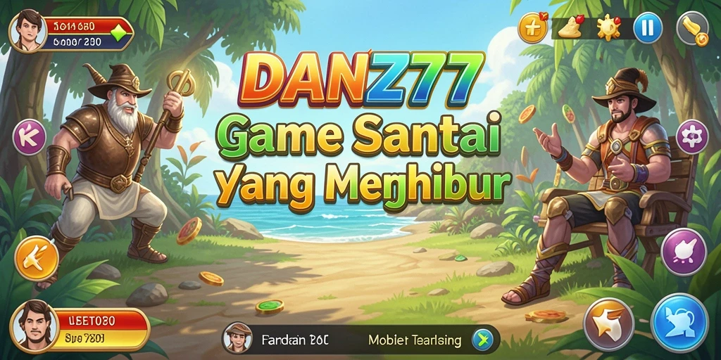 Gameplay seru dan penuh warna dari DAN777.
