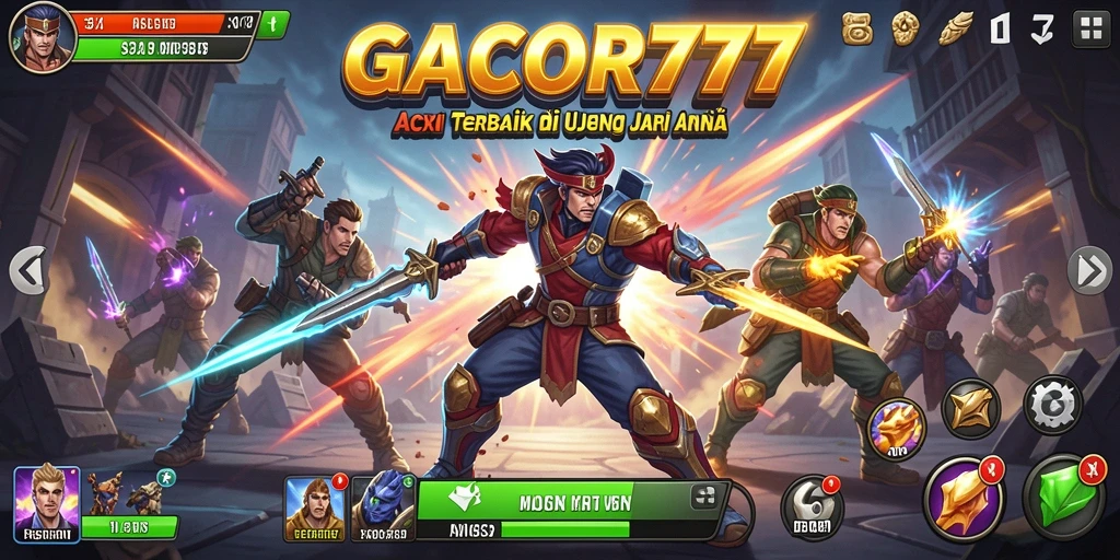 Tampilan gameplay GACOR777 yang seru dan mendebarkan.