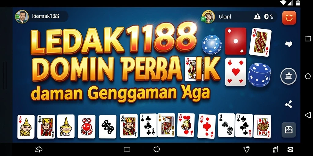 Tampilan menarik antarmuka dan gameplay seru dalam LEDAK188.