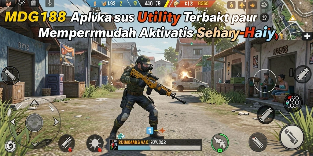 Tampilan antarmuka MDG188 yang menarik dan fungsional.