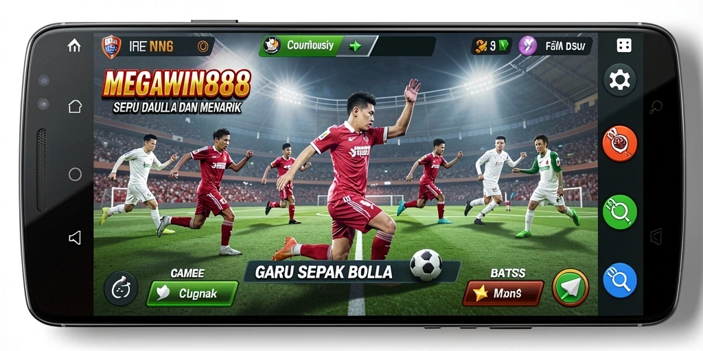 Tampilan gameplay yang seru dan mendebarkan dalam MEGAWIN888.