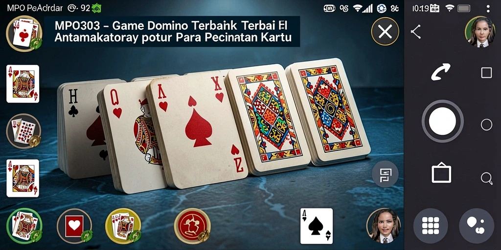 Tampilan gameplay seru dalam permainan Domino MPO303.