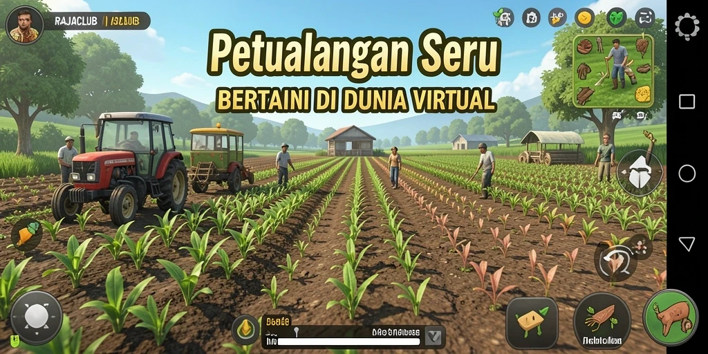 Tampilan menarik dari gameplay RAJACLUB yang menyenangkan.