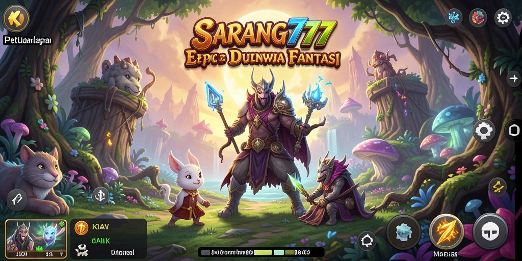 Tampilan gameplay penuh aksi yang intens dan menegangkan di <strong>SARANG777</strong>.